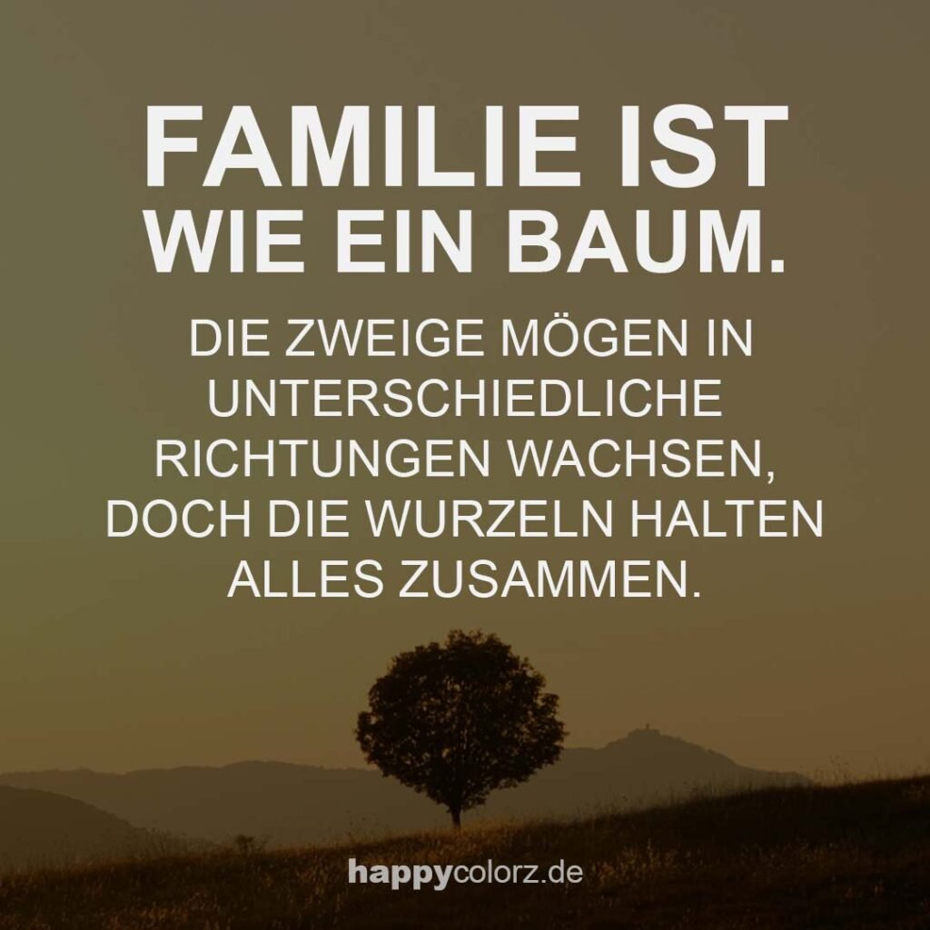 familien sprüche zum nachdenken