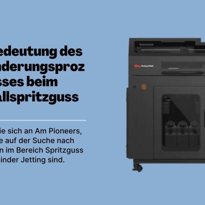 Die Bedeutung des Entbinderungsprozesses beim Metallspritzguss