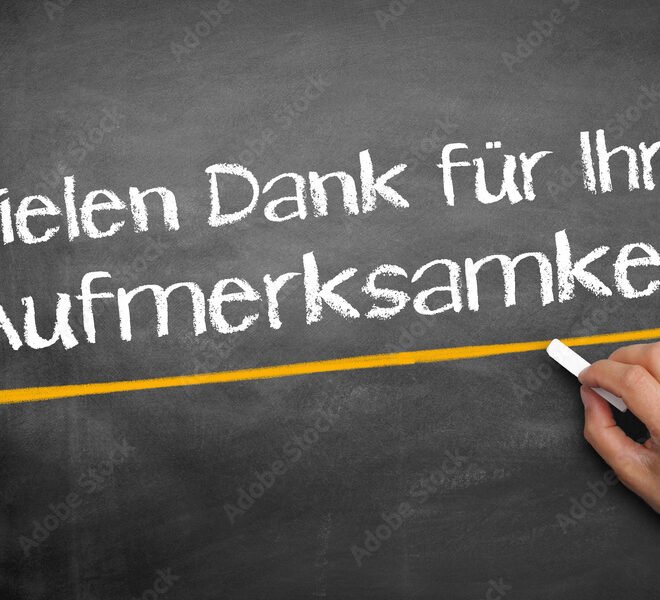 Vielen Dank für Ihre Aufmerksamkeit: Die Bedeutung und Wirkung der Wertschätzung