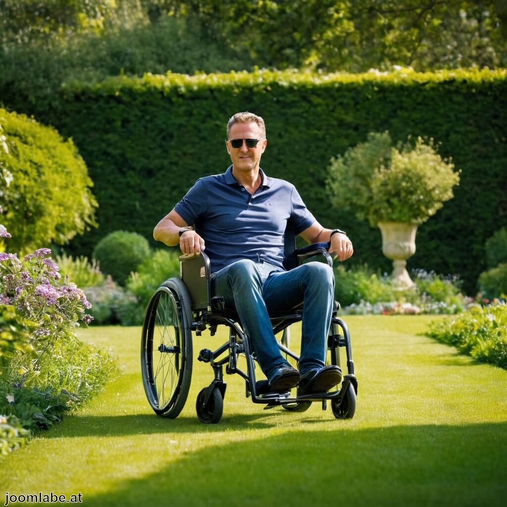 michael schumacher rollstuhl garten