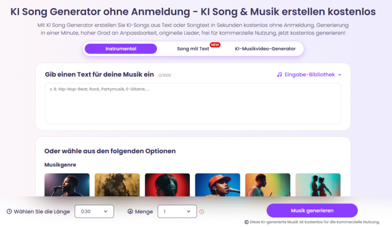 Lust auf Partymusik? Vidnoz KI ist dein bester DJ