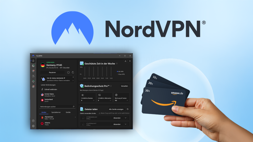 aktuellen NordVPN-Gutscheinen