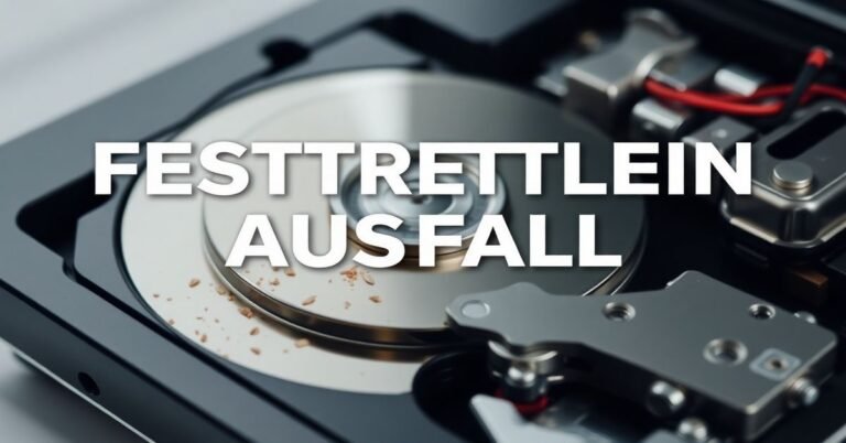 Was Niemand über Datenrettung bei Festplatten Ausfall sagt