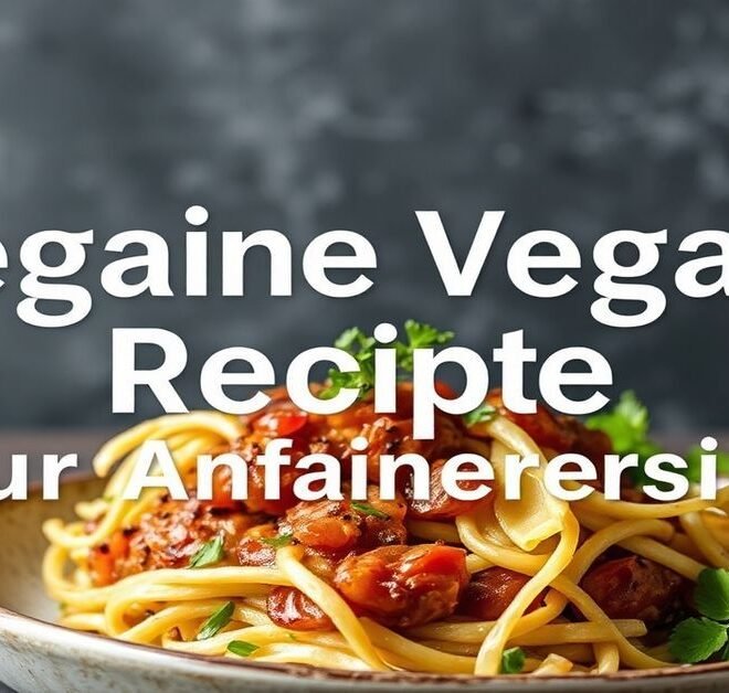 Gesunde vegane Rezepte für Anfänger deutsch – einfach & lecker