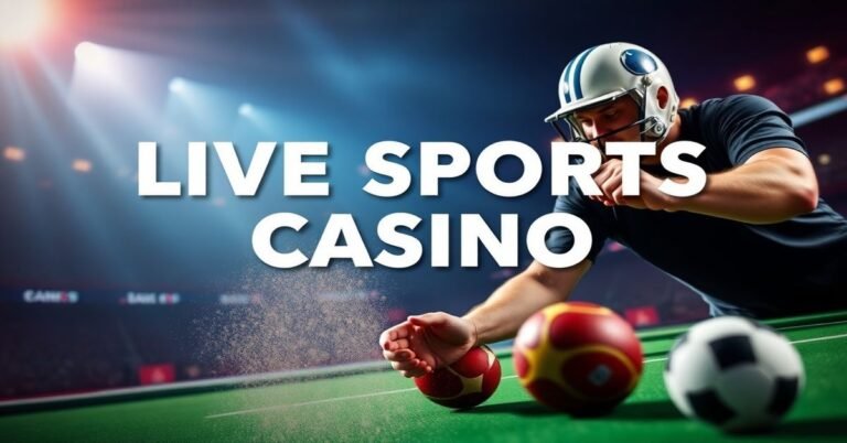 Live Sports Casino: Wo Sport und Glücksspiel aufeinandertreffen