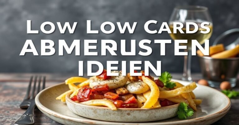 Schnelle low carb abendessen ideen deutschland – einfach und gesund