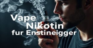 Die Vape ohne Nikotin für Einsteiger-Lüge, die niemand außerhalb des Raums sieht