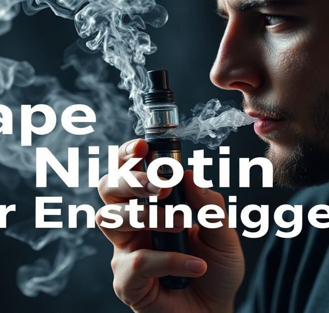 Die Vape ohne Nikotin für Einsteiger-Lüge, die niemand außerhalb des Raums sieht