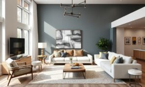 Best Color Palettes for Open Concept Living Rooms – Harmonie und Stil