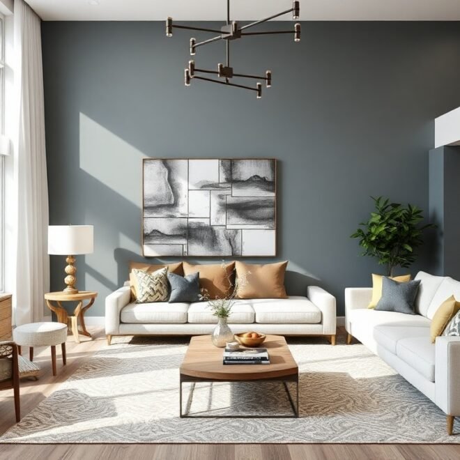 Best Color Palettes for Open Concept Living Rooms – Harmonie und Stil