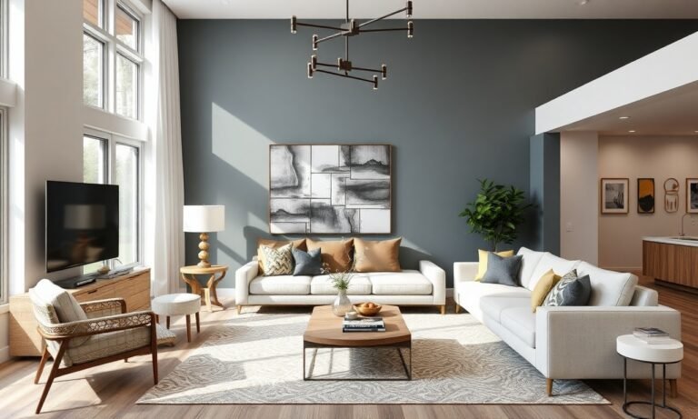 Best Color Palettes for Open Concept Living Rooms – Harmonie und Stil