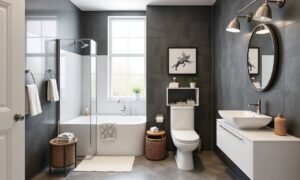 small bathroom design ideas with storage solutions – Kleine Badezimmer gestalten: Clevere
