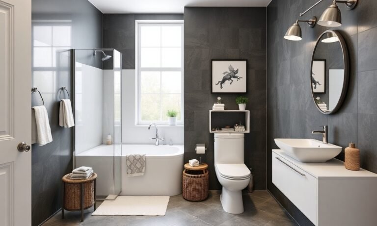 small bathroom design ideas with storage solutions – Kleine Badezimmer gestalten: Clevere