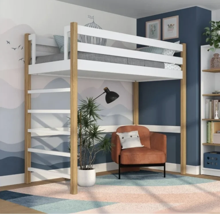 hochbett fur erwachsene – Hochbett für Erwachsene: Platzsparende Lösung für kleine Wohnung